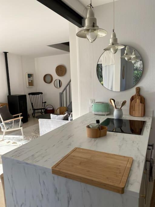 Le Rosa: Villa De Charme Entre Mer Et Pinede Quend Bagian luar foto