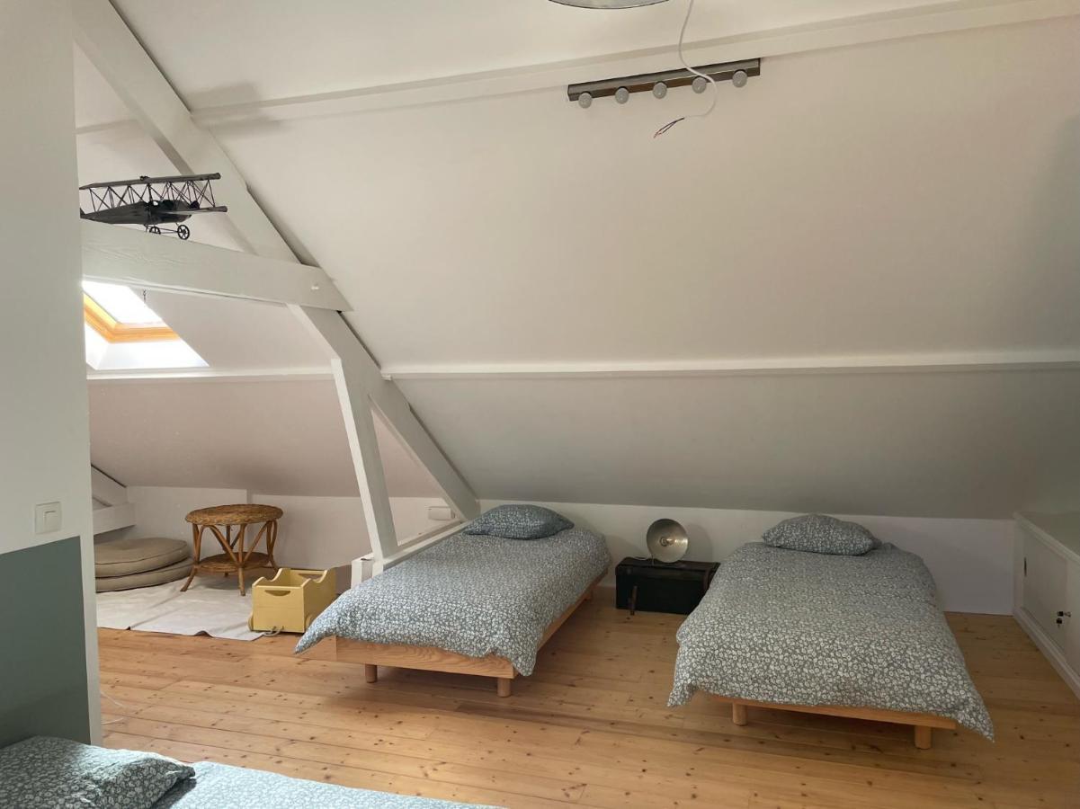 Le Rosa: Villa De Charme Entre Mer Et Pinede Quend Bagian luar foto
